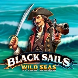 Black Sails Wild Seas logo by Infinity Dragon Studios at Casinia Casino