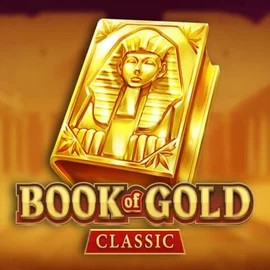Book of Gold Classic slot visual from Playson available on casinia1.gr