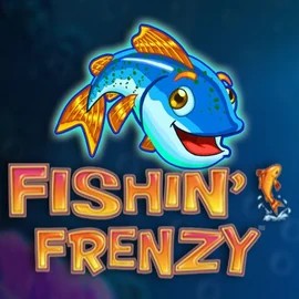 Slots logo of Fishin Frenzy from Blueprint Gaming at Casinia Casino