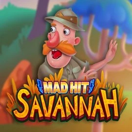 Mad Hit Savannah logo by RubyPlay Casinia Casino