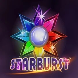 Starburst slot icon by NetEnt, available at Casinia Casino