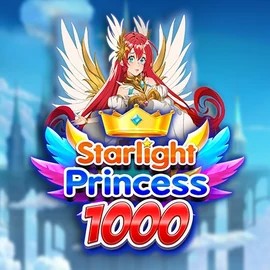 Official Slots logo: Starlight Princess 1000 by Pragmatic Play at Casinia Casino