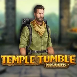 Temple Tumble Megaways logo by Relax Gaming at Casinia Casino
