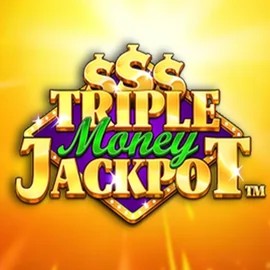 Triple Money Jackpot online game logo by Playtech on casinia1.gr