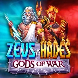 Official Slots logo: Zeus vs Hades: Gods of War by Pragmatic Play at Casinia Casino